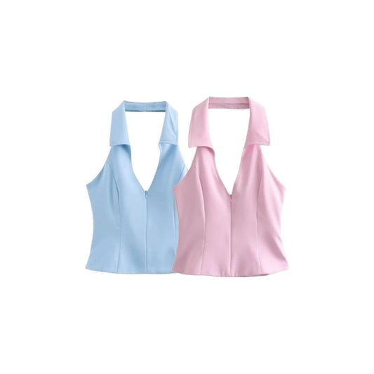 Camille Halter Top -