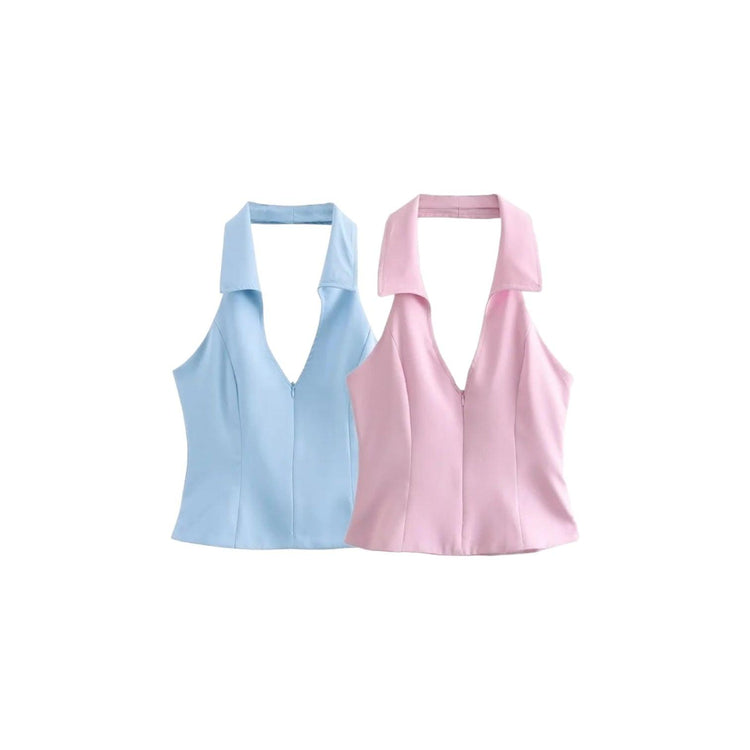 Camille Halter Top -