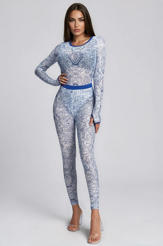 Paisley Pants Set