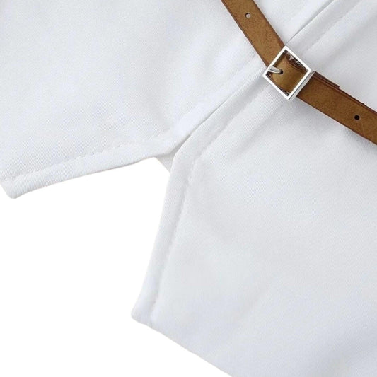 Livia Belt Sleeveless Top -