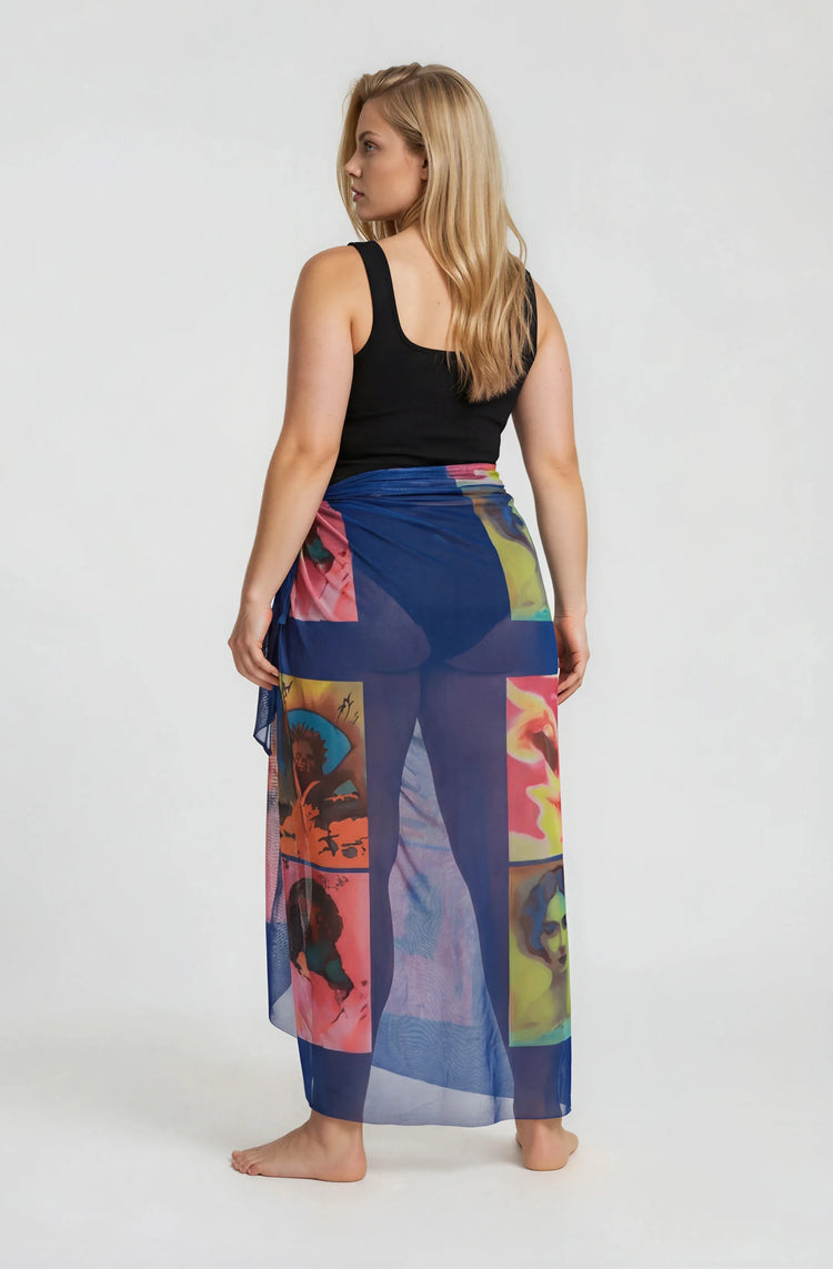 Painted Lady Sheer Skirt