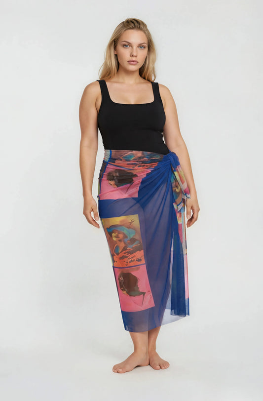 Painted Lady Sheer Skirt