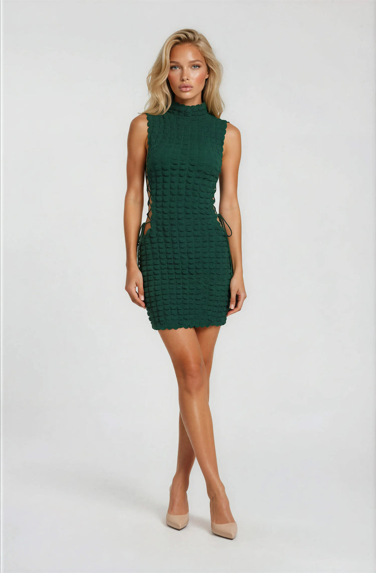 Robe à col montant Kinley