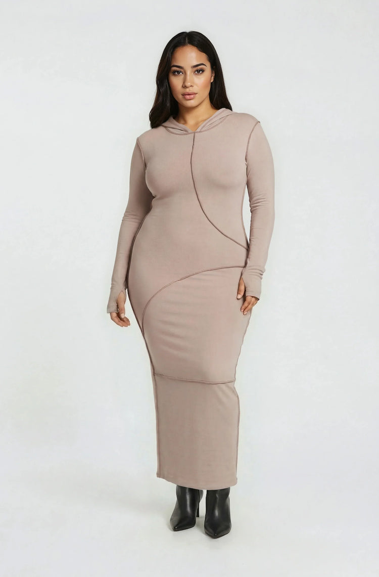How I’m Feeling Hooded Maxi Dress