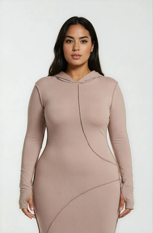 How I’m Feeling Hooded Maxi Dress