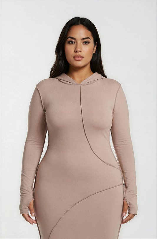 How I’m Feeling Hooded Maxi Dress