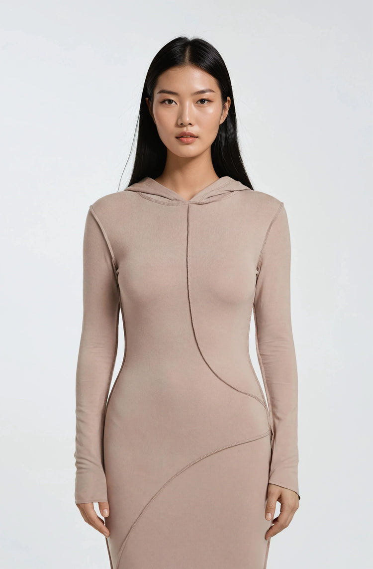 How I’m Feeling Hooded Maxi Dress