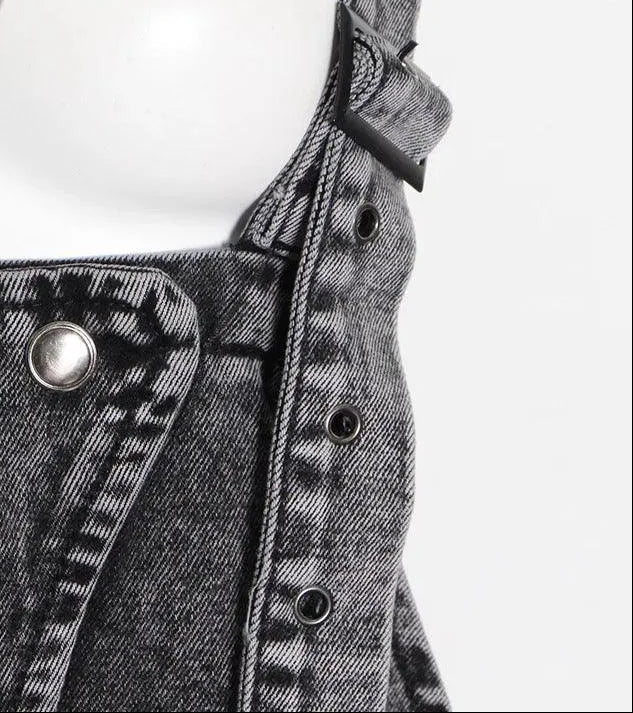 My Prerogative Black Denim Overalls - spo-cs-disabled, spo-default, spo-disabled, spo-notify-me-disabled
