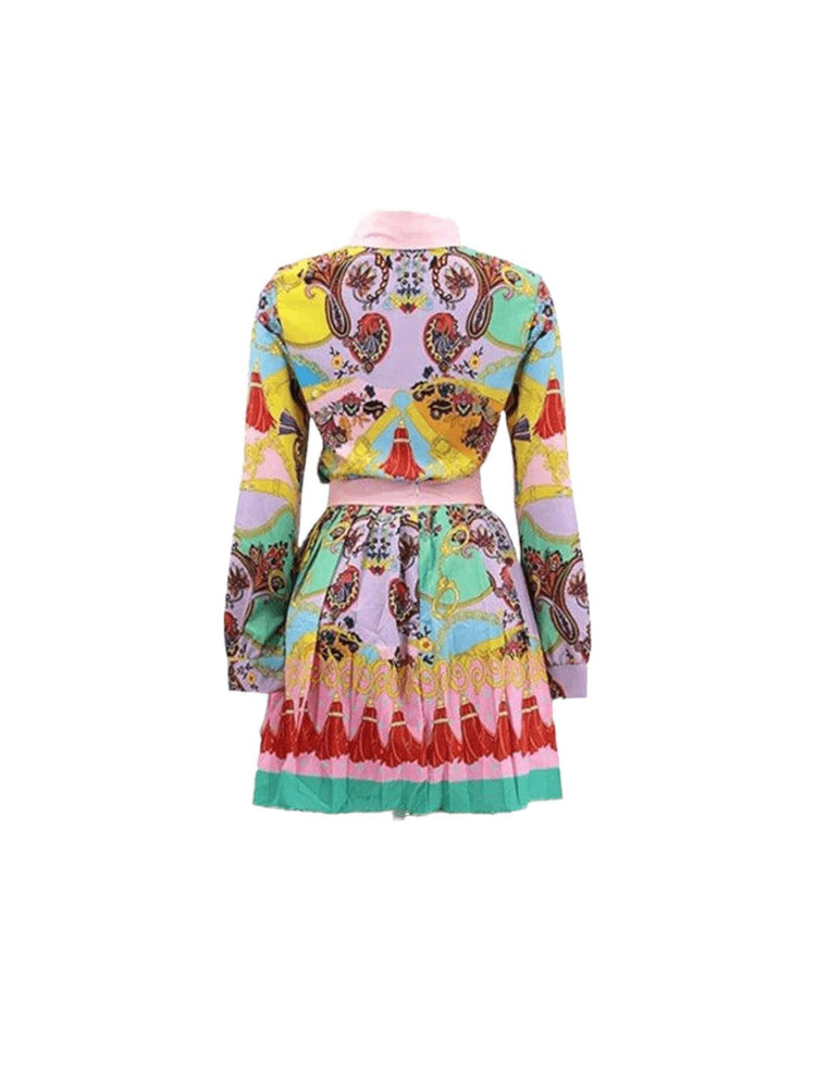 Vintage Button Down Skirt Set - Exclusive Pre Order