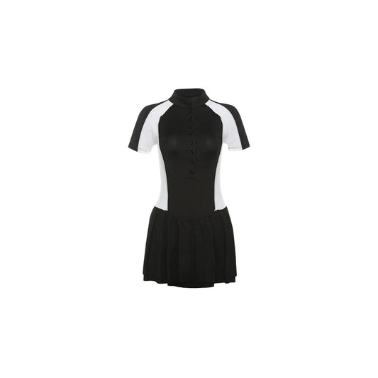 Audrey Pleated Dress - 