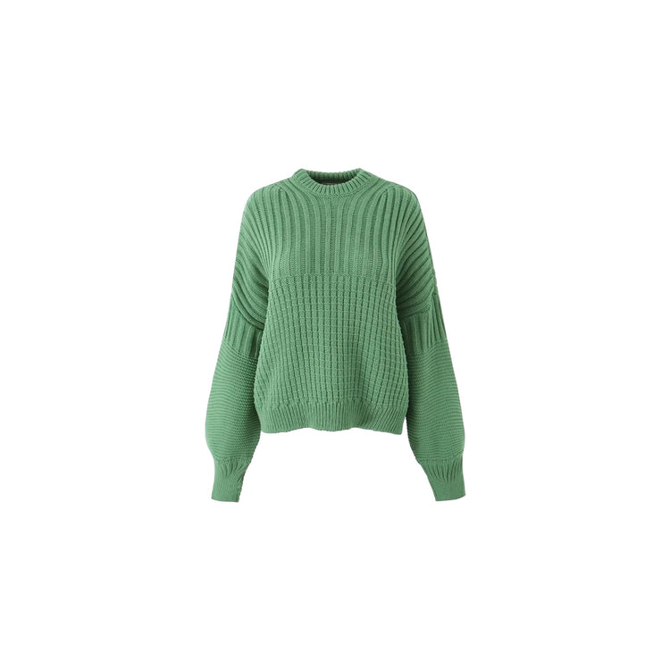 Tessa Knit Sweater - Green