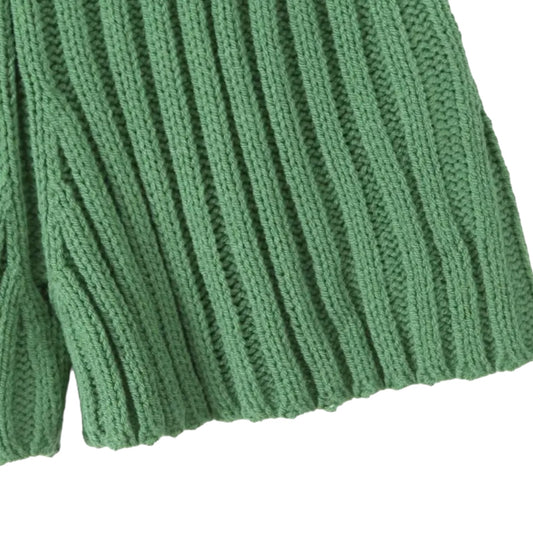 Tessa Knit Shorts - Green