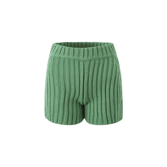 Tessa Knit Shorts - Green