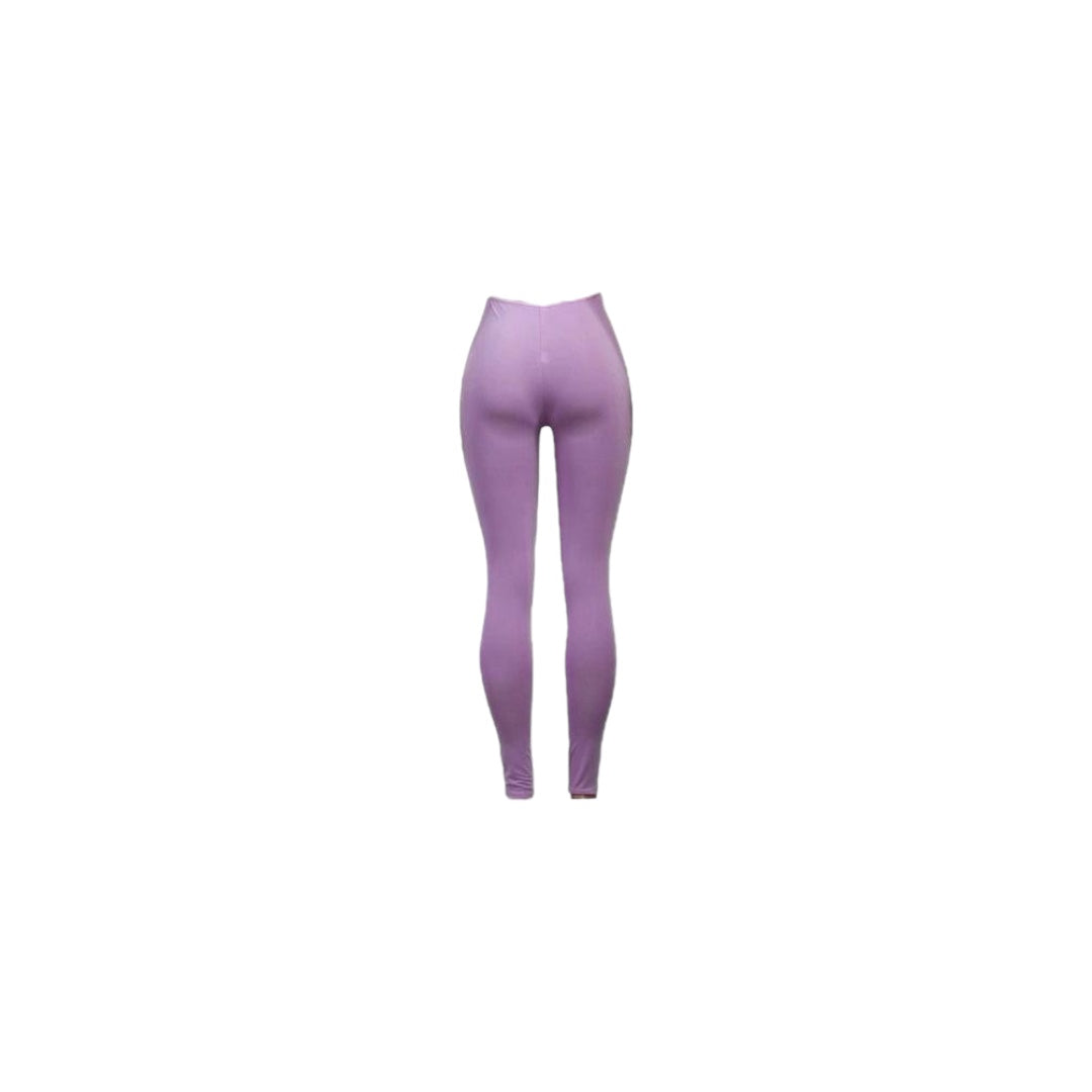 Lexi V-Neck Jumpsuit - Purple