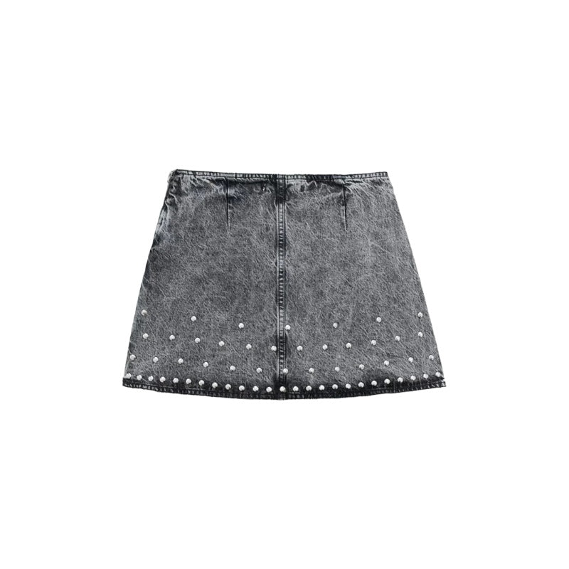 Talia Studded Skirt