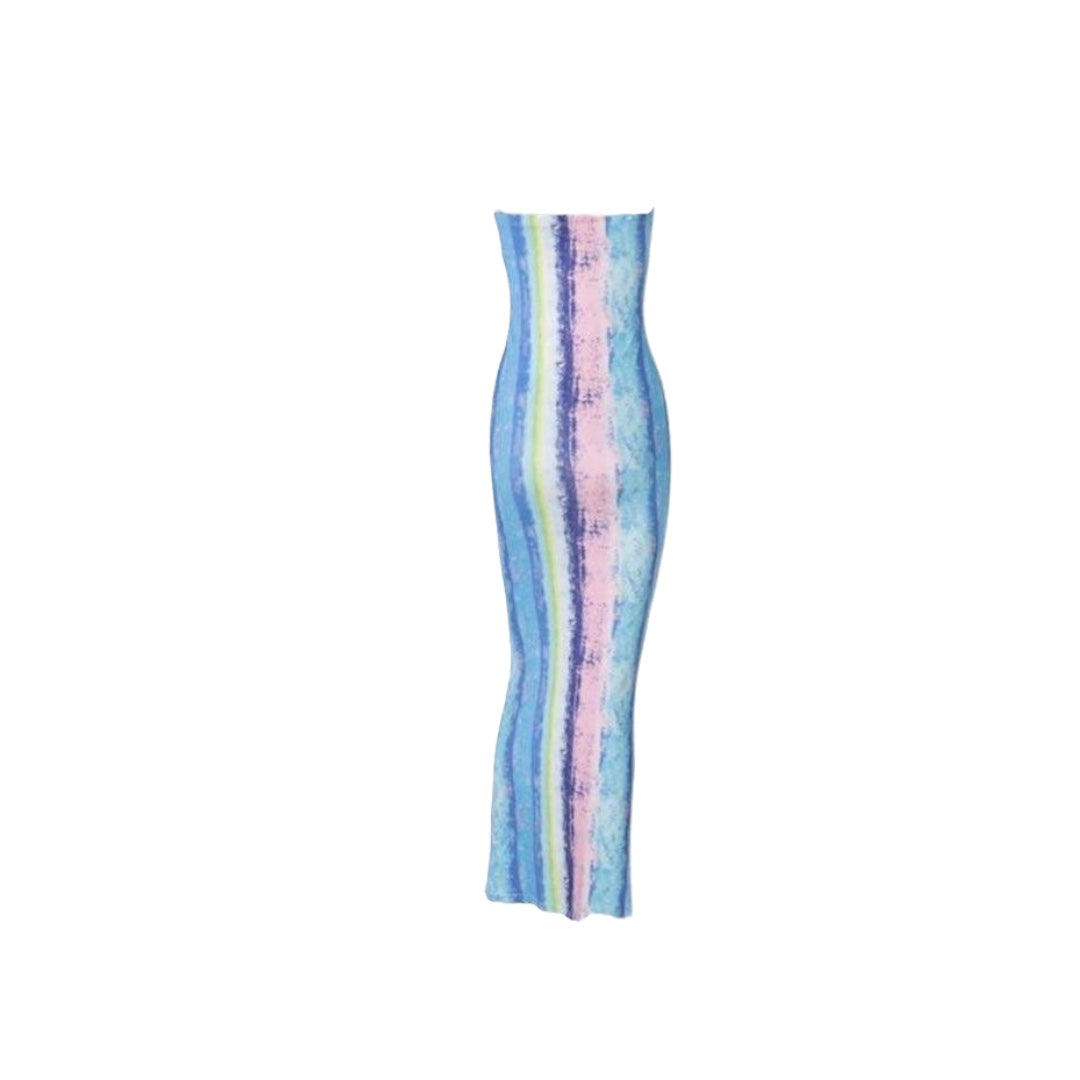 Look Me Up and Down Tube Maxi Dress