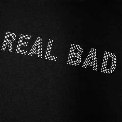 Real Bad Long Sleeve Crop Top - 
