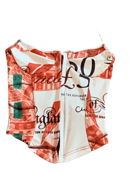 Cash Money Corset - Red - spo-cs-disabled, spo-default, spo-disabled, spo-notify-me-disabled