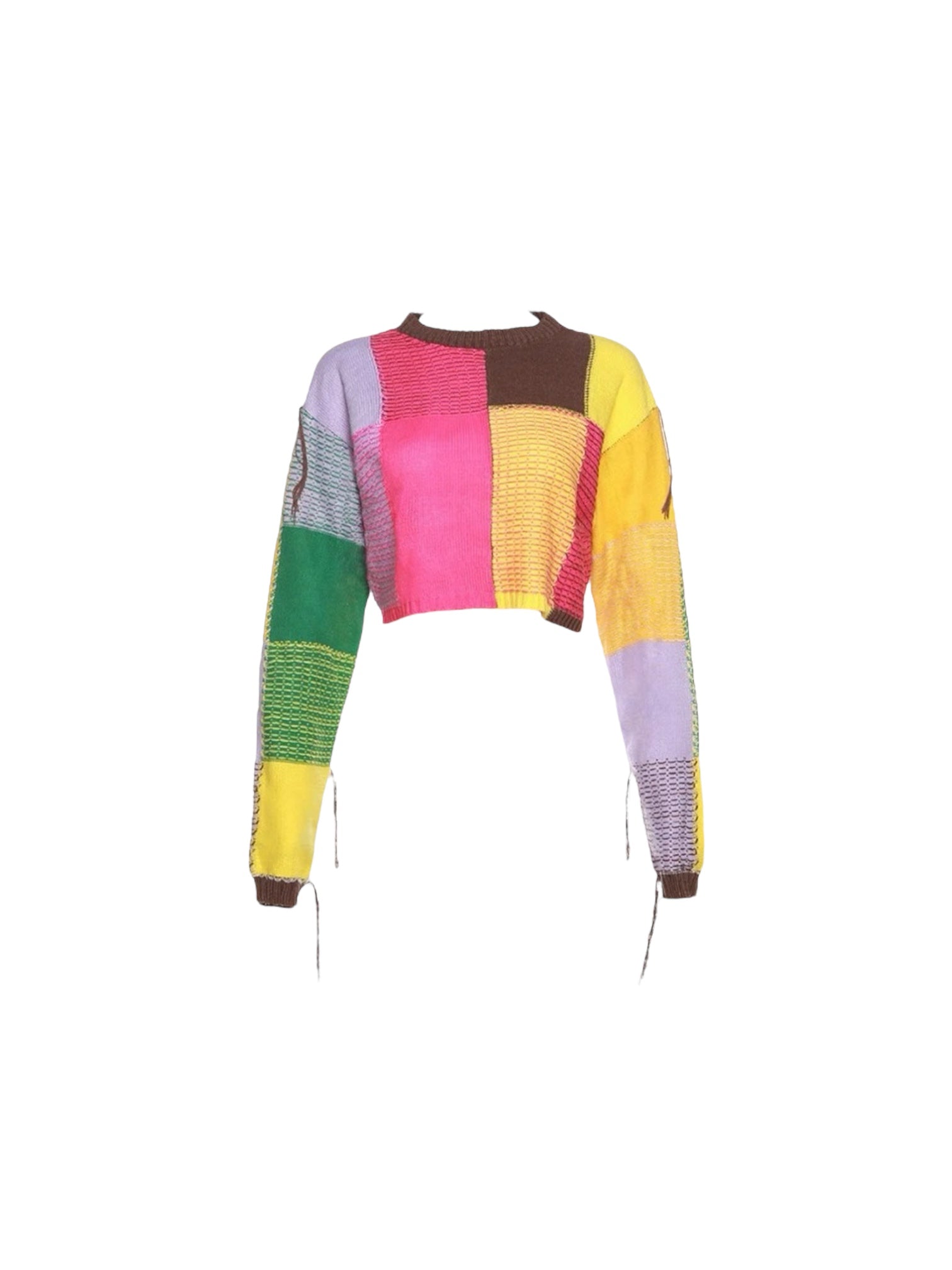 Colorful Dreams Cropped Sweater