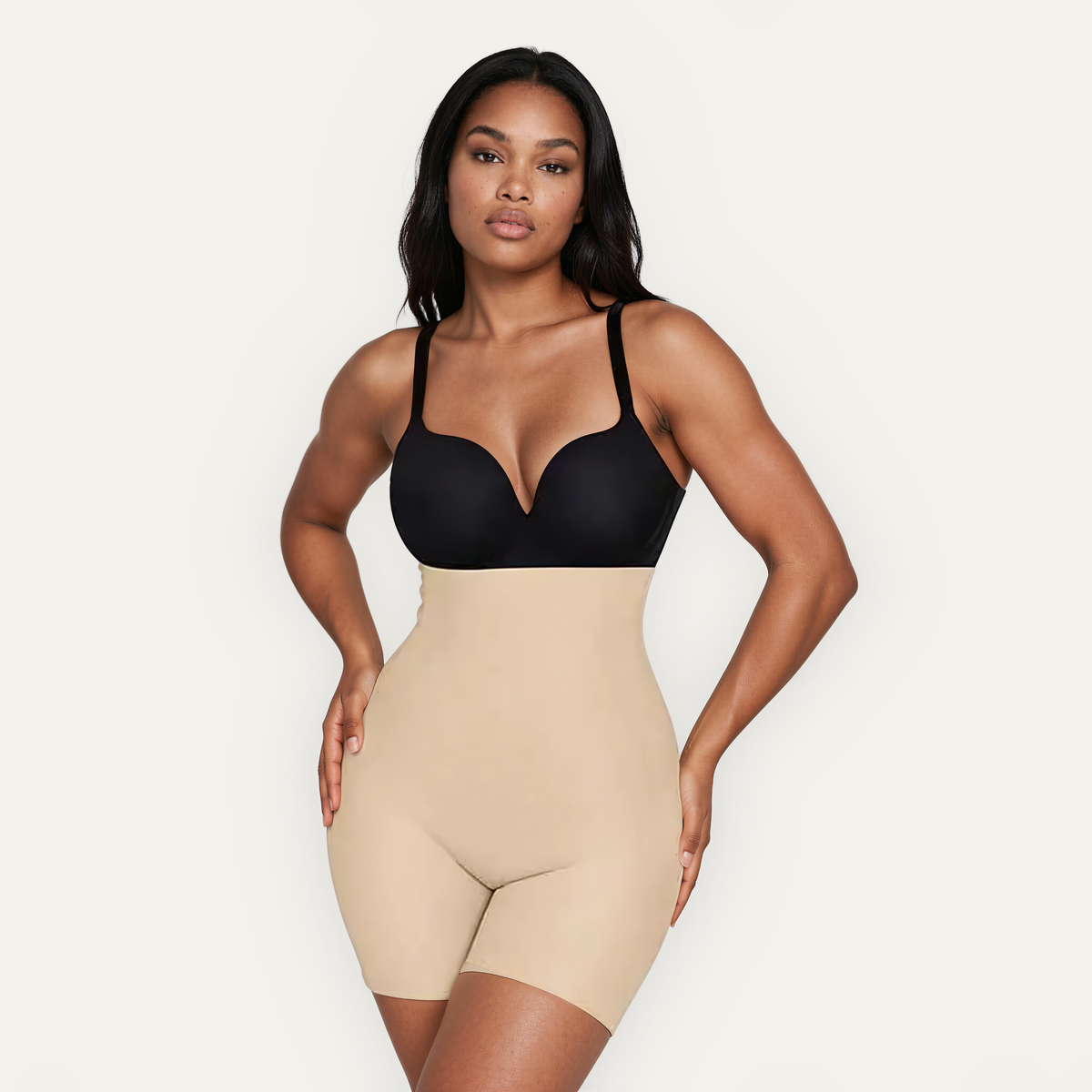 Naomi High Waist Shorts | Medium Support