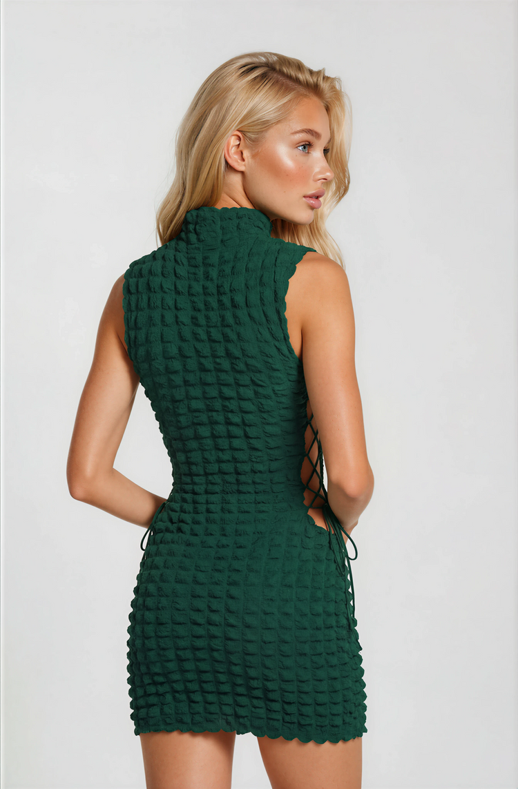 Robe à col montant Kinley