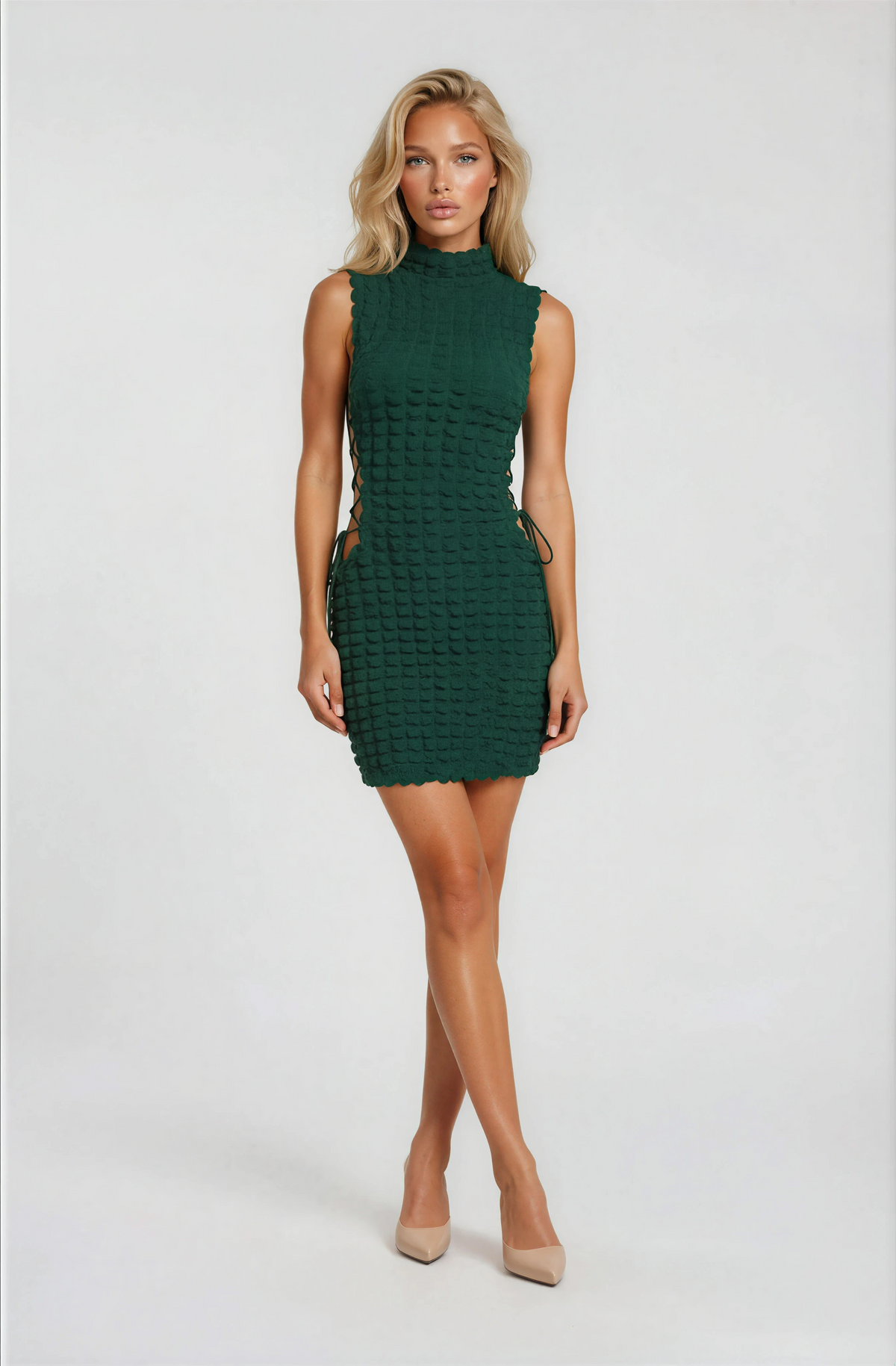 Kinley Mock Neck Dress