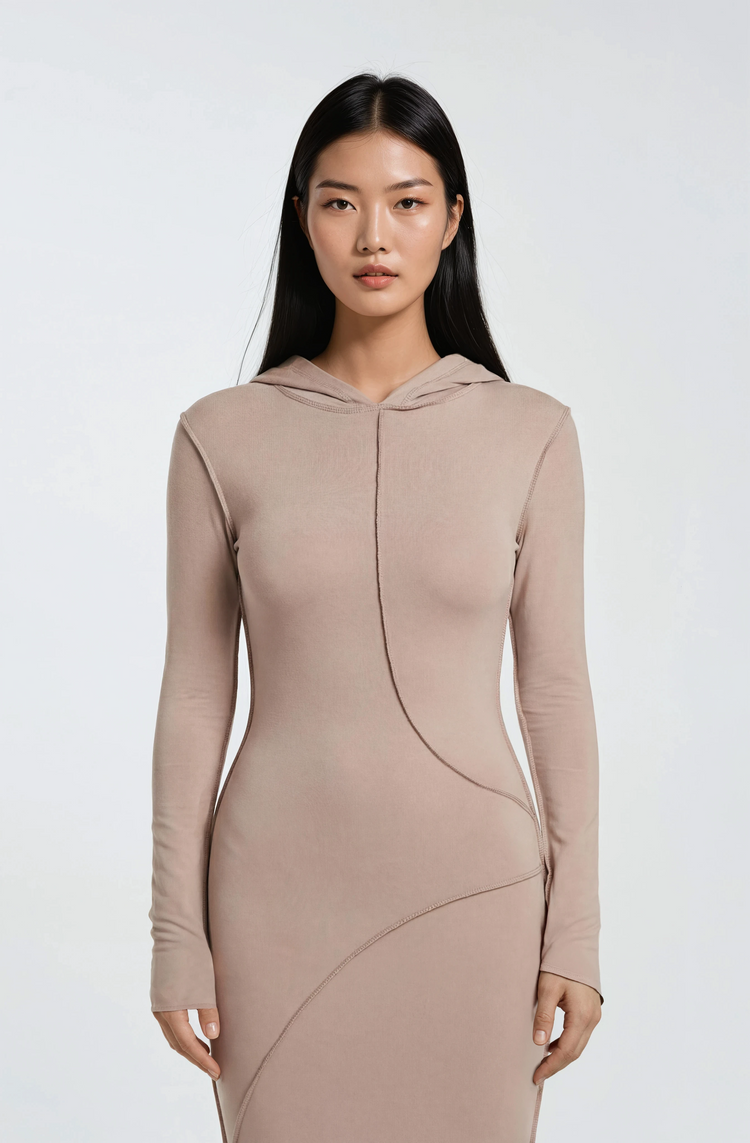 Robe longue à capuche How I'm Feeling