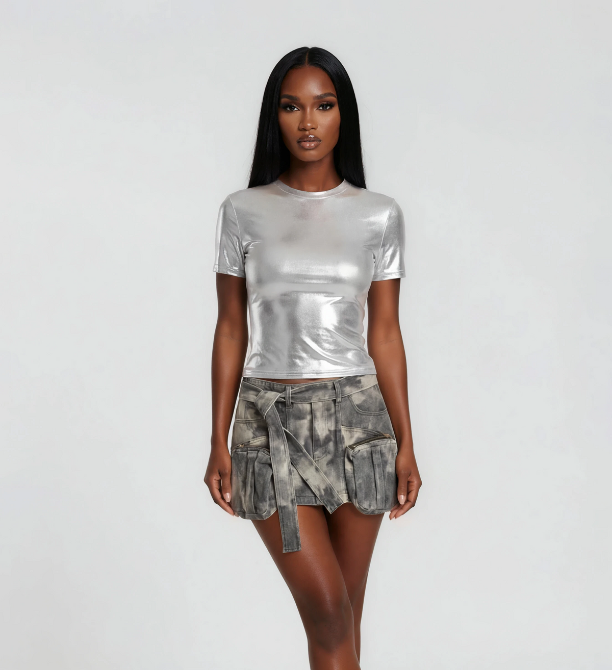 Super Nova Silver T Shirt