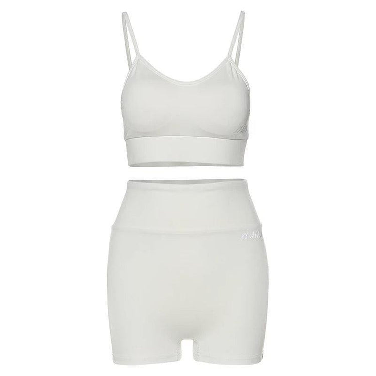 Activate Shorts Set - White - Matching Sets Matching Sets, Petite, spo-cs-disabled, spo-default, spo-disabled, spo-notify-me-disabled