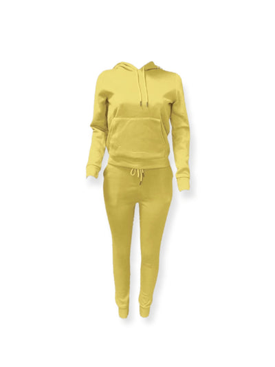 Always Chillin' Hooded Pants Set - Dezired Beauty Boutique