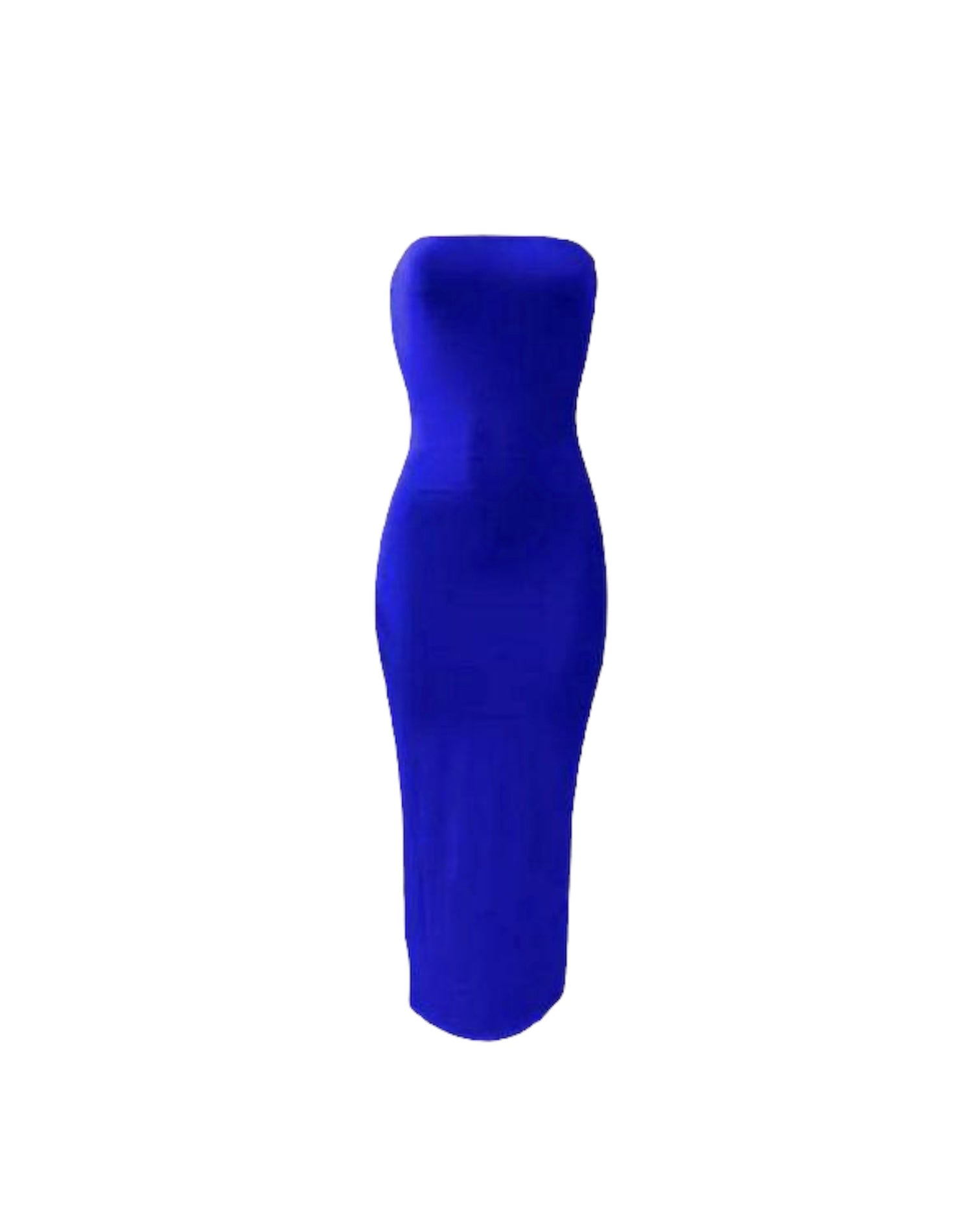 Anesha Bodycon Sleeveless Maxi Dress - Blue - Dezired Beauty Boutique