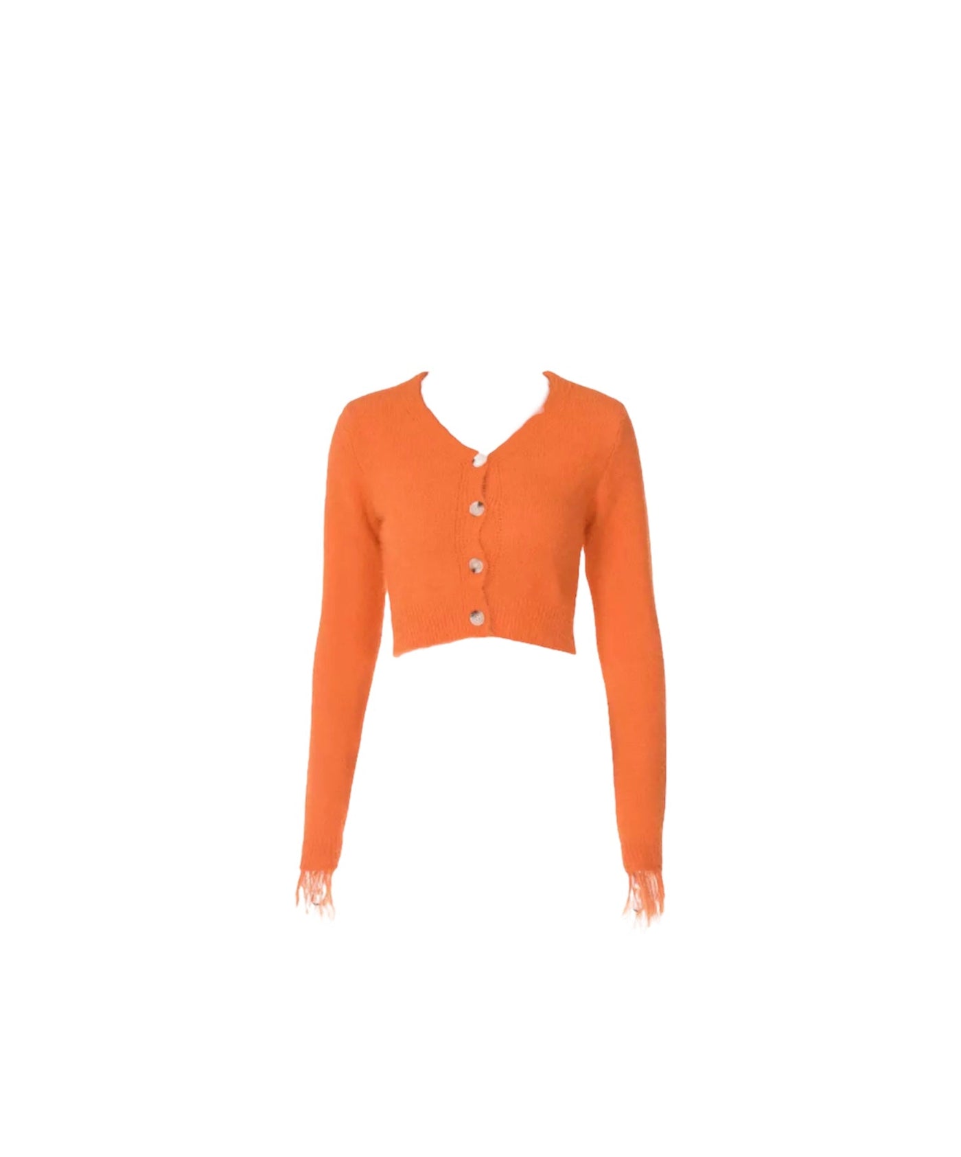 Be For Me Orange Sweater Top - Dezired Beauty Boutique