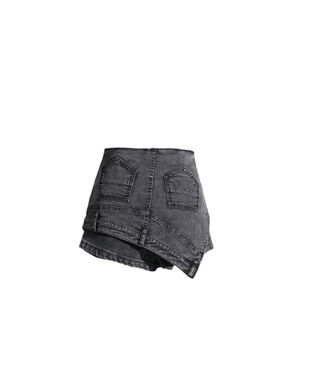 Black Denim Jeans Pants Skort - spo-cs-disabled, spo-default, spo-disabled, spo-notify-me-disabled