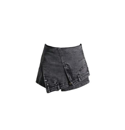 Black Denim Jeans Pants Skort - spo-cs-disabled, spo-default, spo-disabled, spo-notify-me-disabled