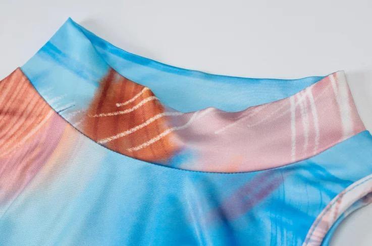 Blue Skies Sleeveless Midi Dress - Dezired Beauty Boutique