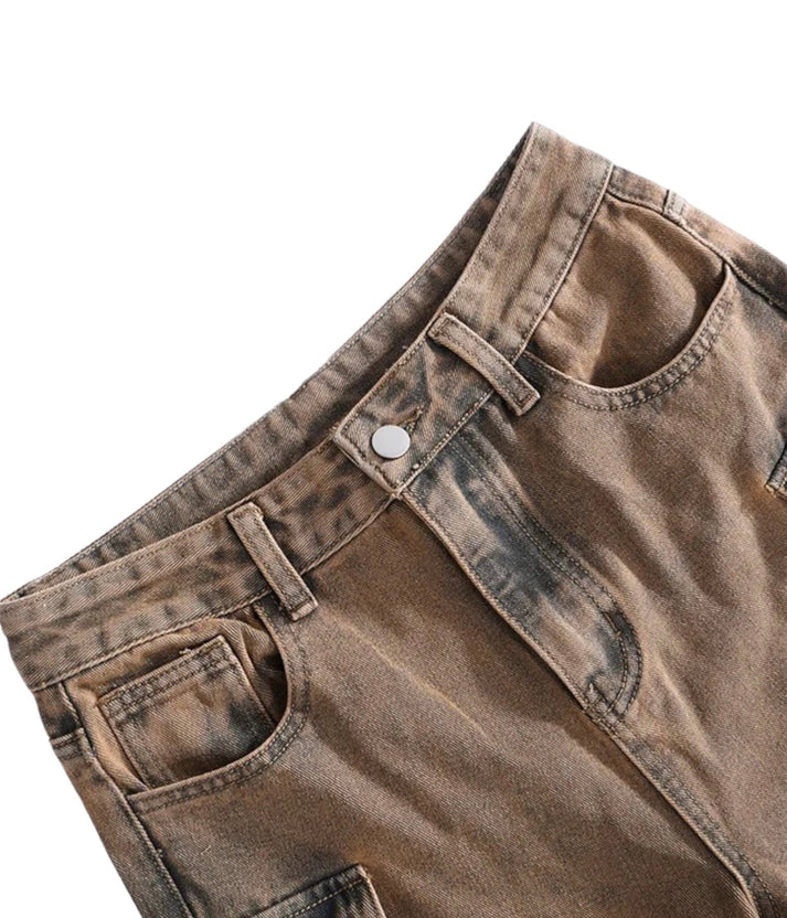 Brownie Cargo Pants - Dezired Beauty Boutique
