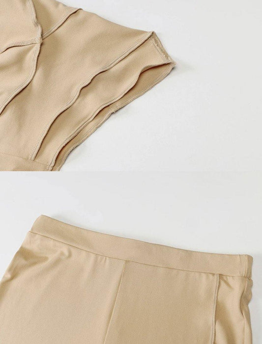 Cassie Tan Pants Set - Matching Sets, spo-cs-disabled, spo-default, spo-disabled, spo-notify-me-disabled