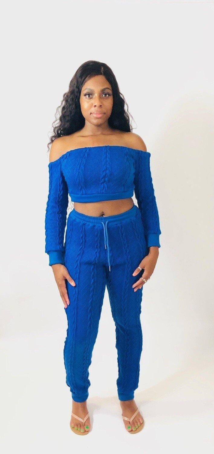 Cozy Off Shoulder Set - Matching Sets Matching Sets, Plus Size, spo-cs-disabled, spo-default, spo-disabled, spo-notify-me-disabled