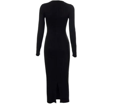 Crossing Your Mind Dress - Black - Dezired Beauty Boutique