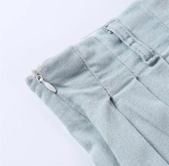 Cut It Off Denim Skirt Set - spo-cs-disabled, spo-default, spo-disabled, spo-notify-me-disabled