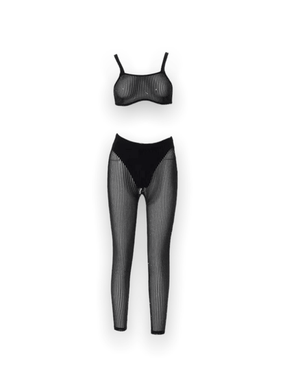 Don’t Mess With Me Mesh Pants Set - Exclusive Exclusive