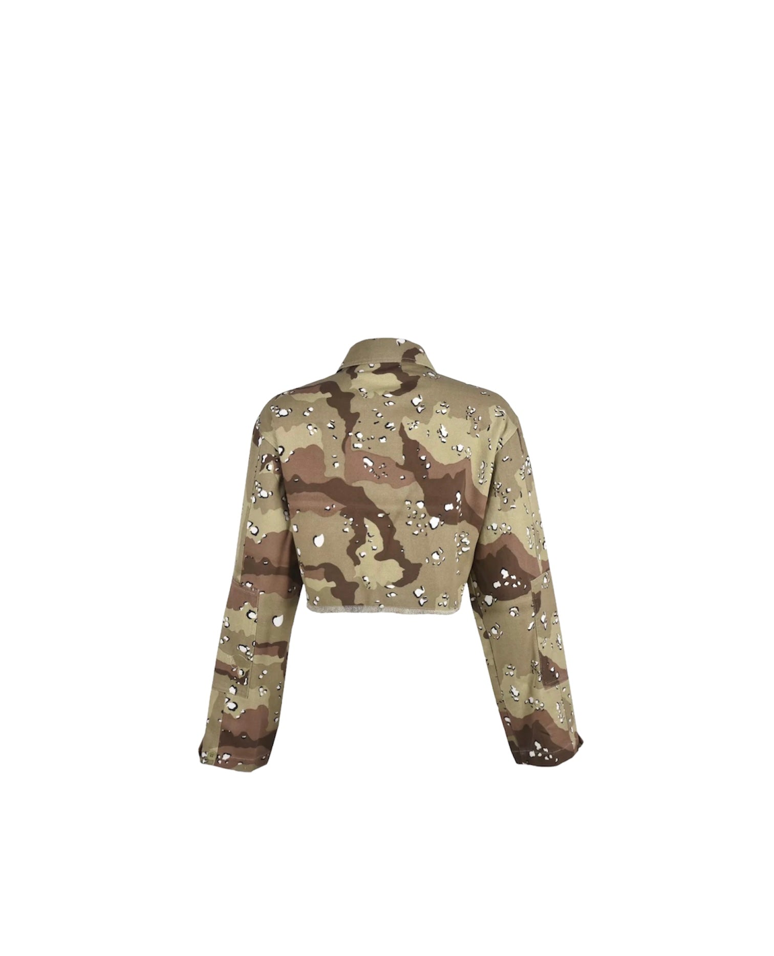 Going Camo Cropped Jacket - Dezired Beauty Boutique