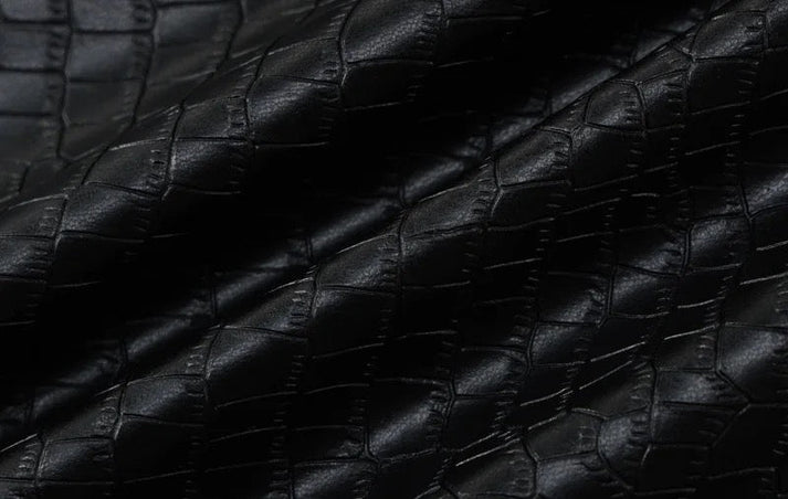 Little Black PU Leather Mini Dress - Dezired Beauty Boutique