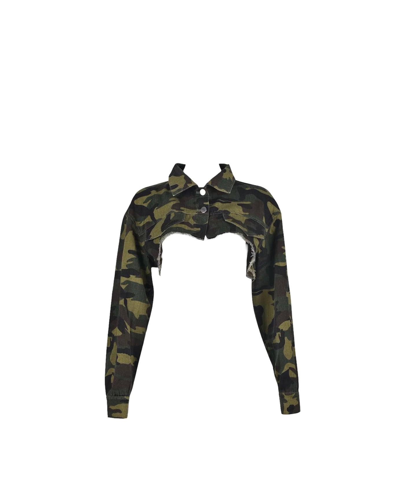 Operation Camo Crop Jacket - Dezired Beauty Boutique
