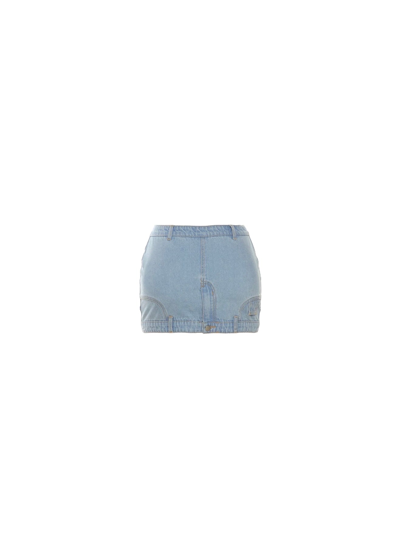 Out Of Pocket Denim Mini Skirt - Dezired Beauty Boutique