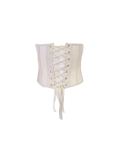 [SALE] Sweet But Sexy Tan Mesh Corset - Dezired Beauty Boutique