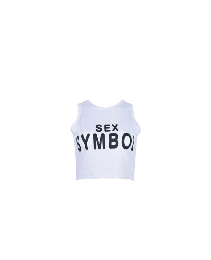 Symobol Crop T Shirt - Dezired Beauty Boutique