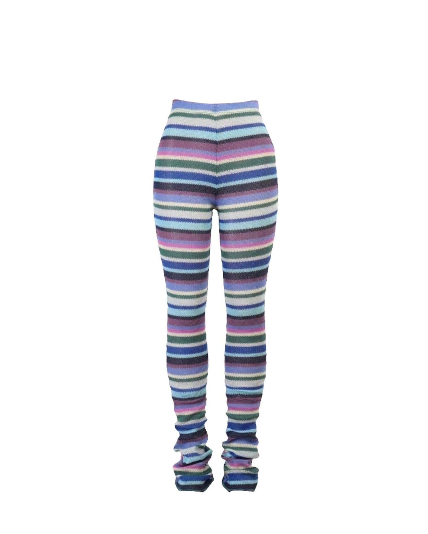 Vibing Striped Up Leggings - Dezired Beauty Boutique